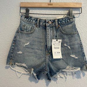 NWT - Zara Highrise Shorts